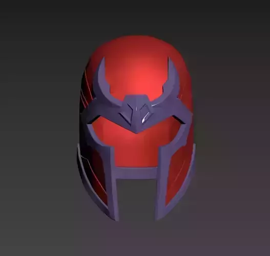 Magneto Helmet X-Man Cosplay 3D print model