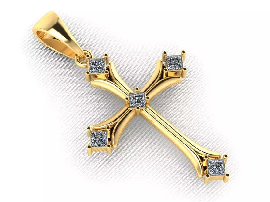 cross 23 3D print model_0