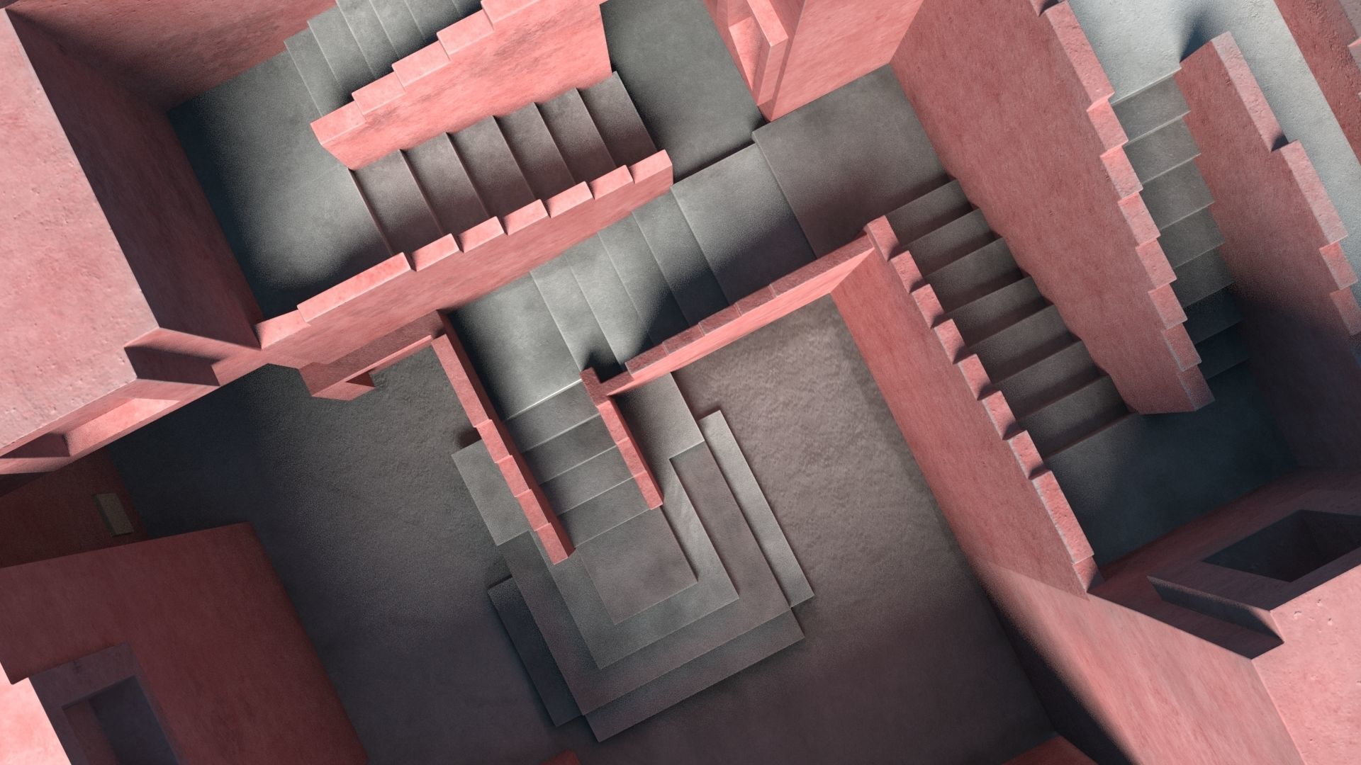 Squid Game Maze 3D model_1