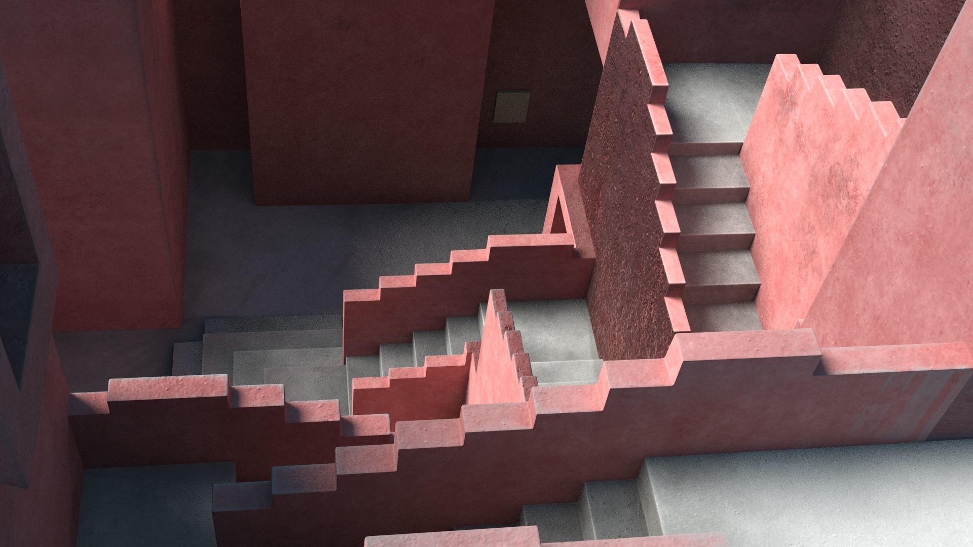 Squid Game Maze 3D model_2