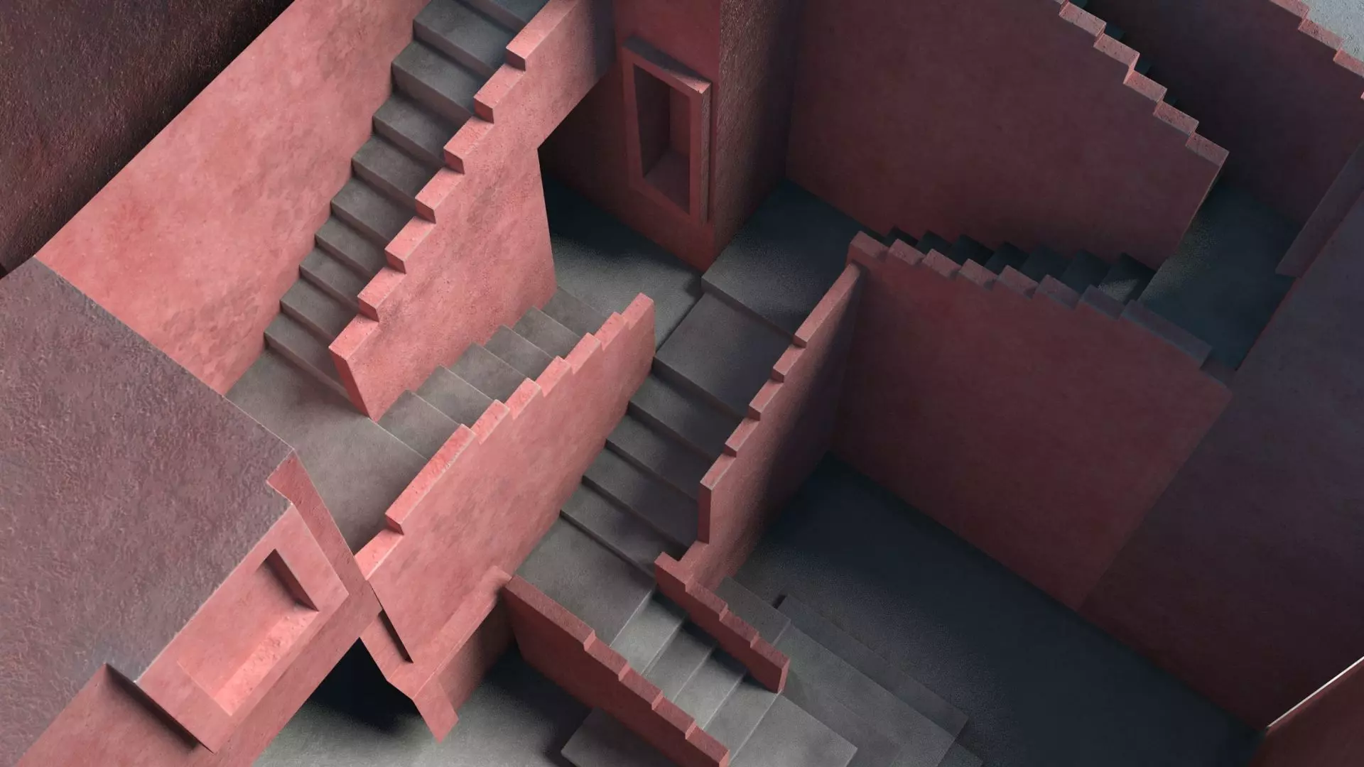 Squid Game Maze 3D model_0