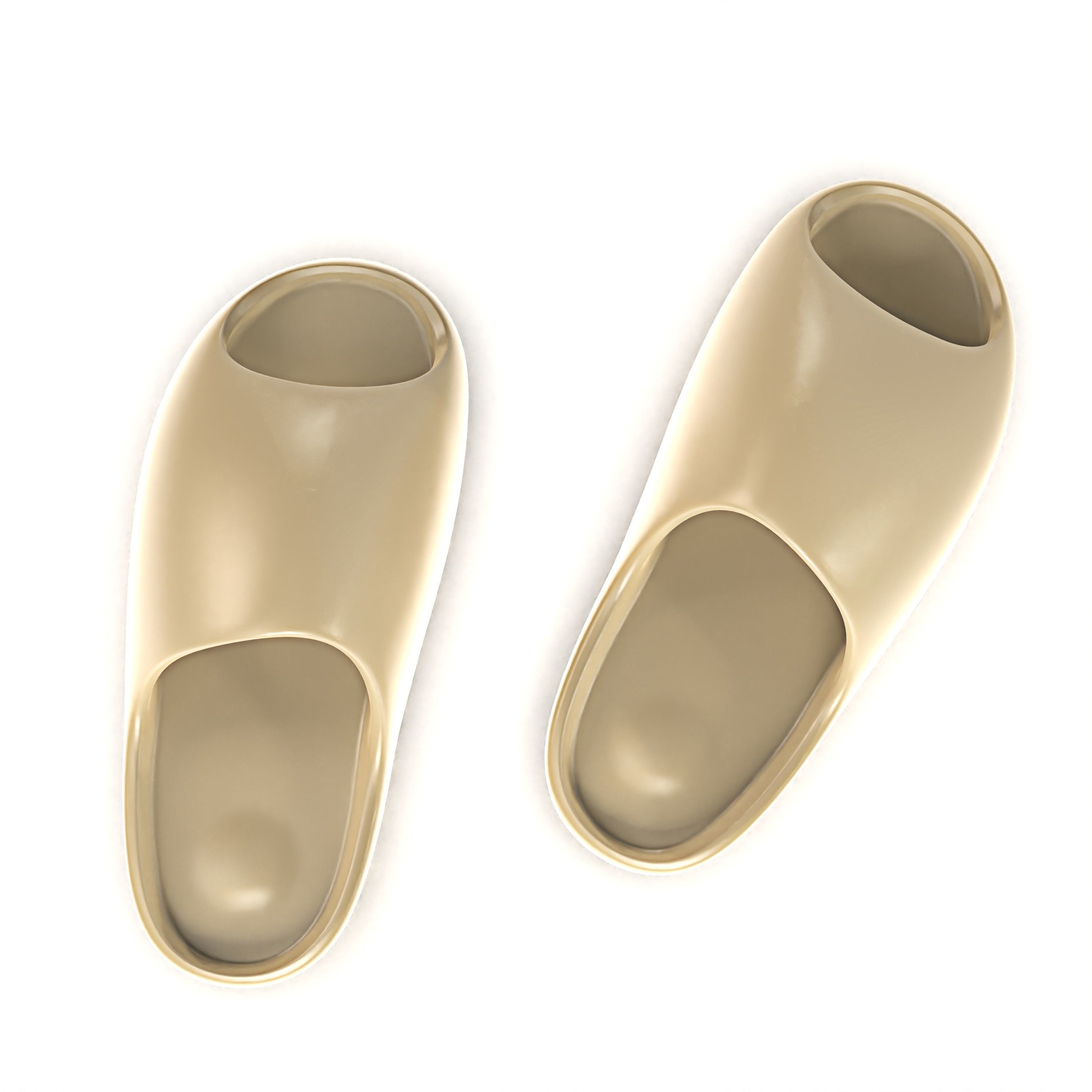 Adidas Yeezy Slide 3D model_5