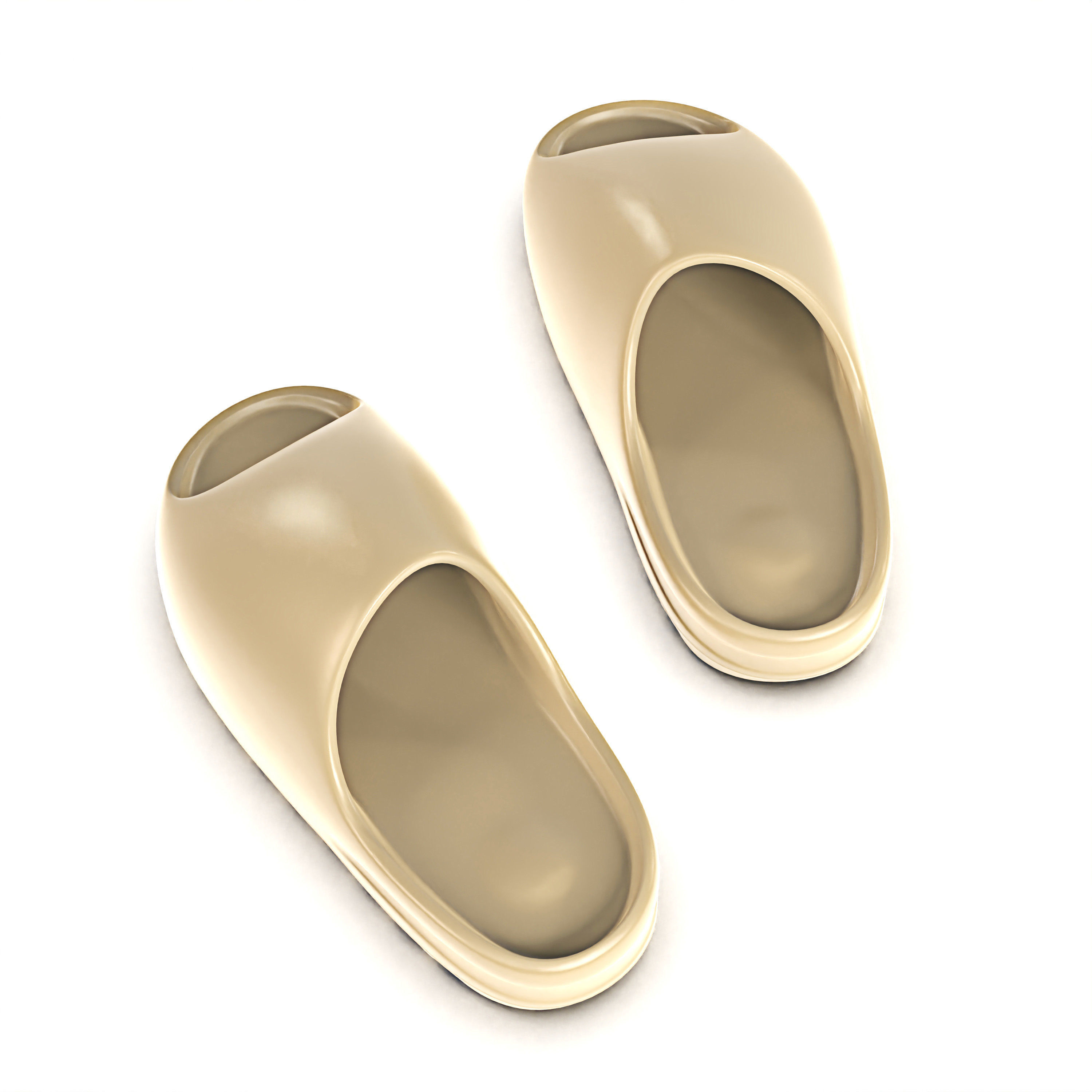 Adidas Yeezy Slide 3D model_1