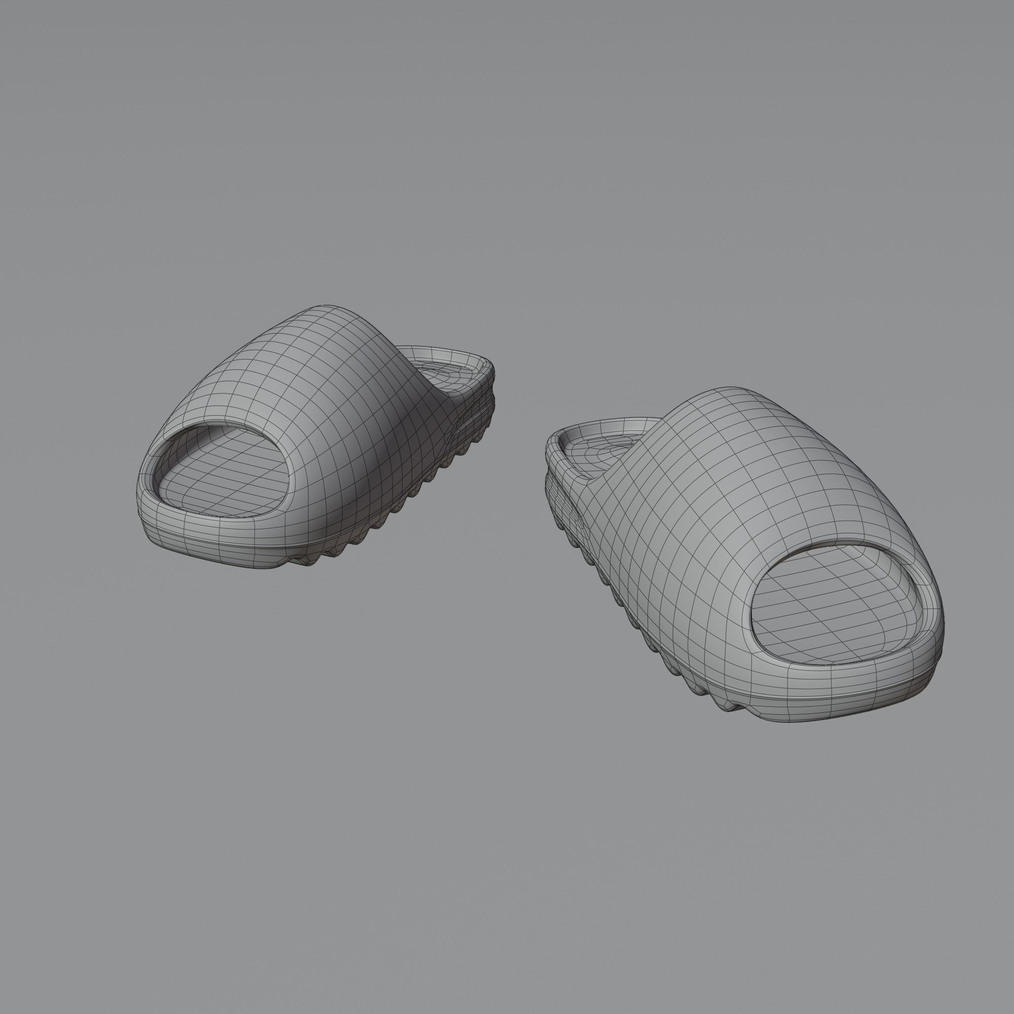 Adidas Yeezy Slide 3D model_9