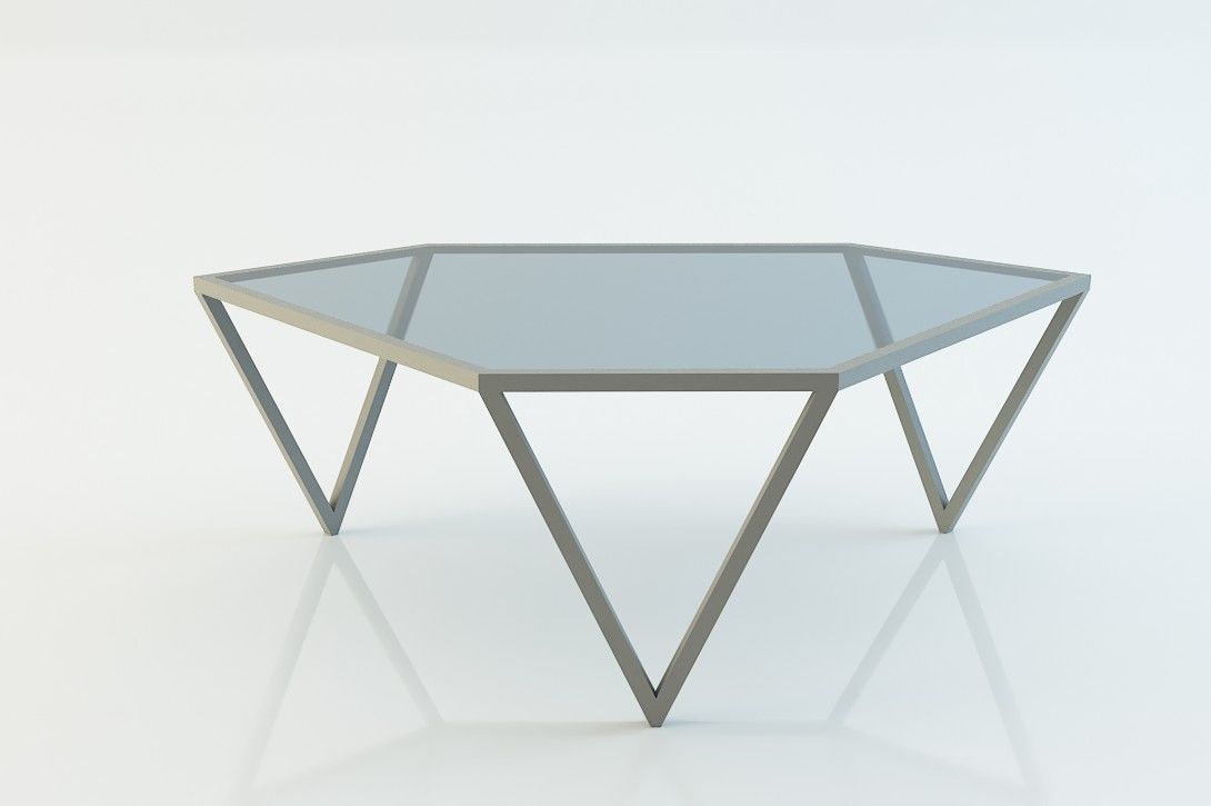 Coffee Table 1016 3D model_2