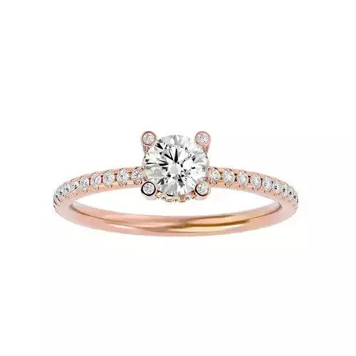 Solitaire ring model