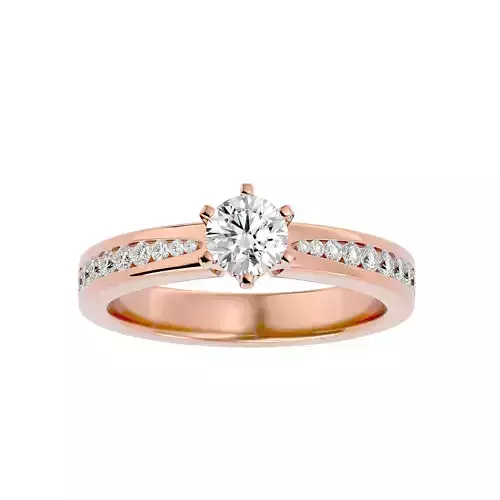 Solitaire ring model