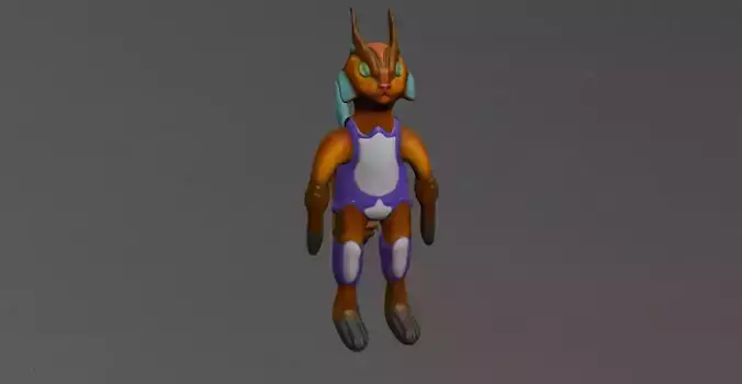 Squirrel animal in outfit