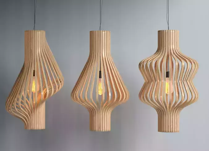 Northern Diva Lamps Variation 3D model