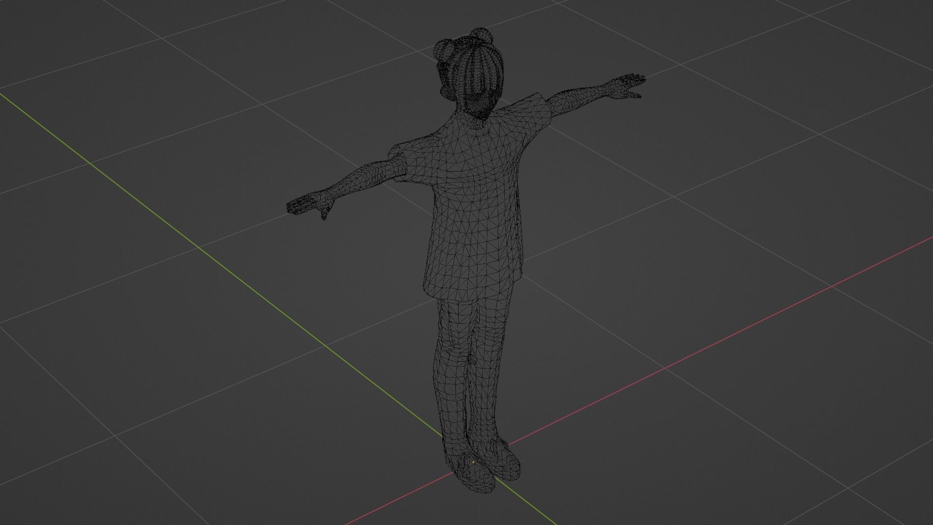 Squid Game - Player Low-poly 3D model_6