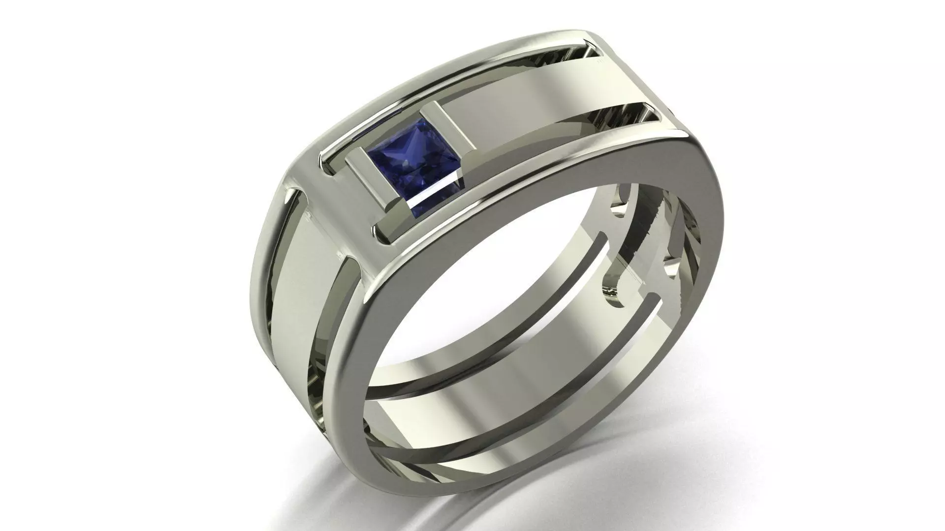 man ring 3D print model