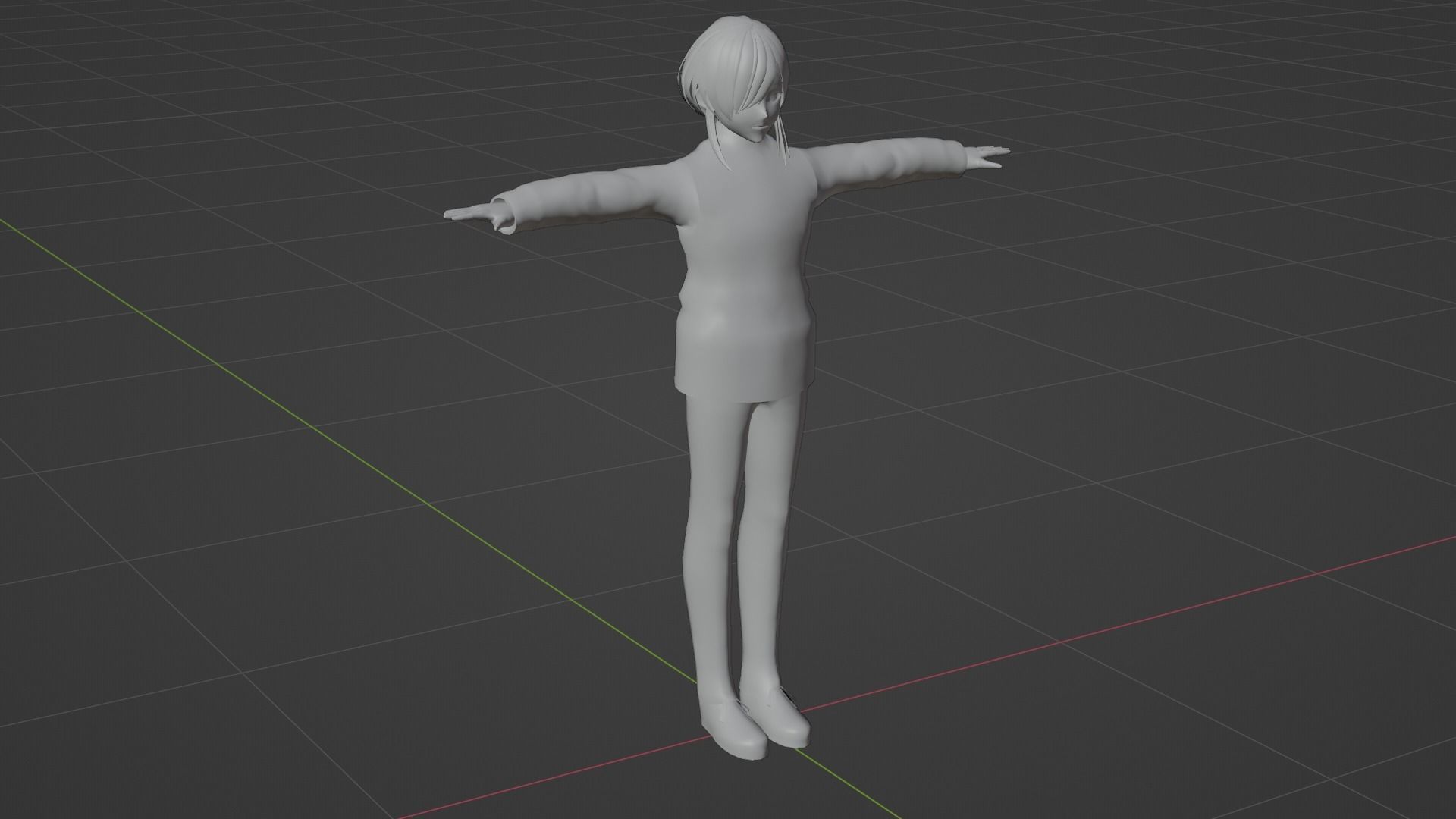 Squid Game - Player Low-poly 3D model_7