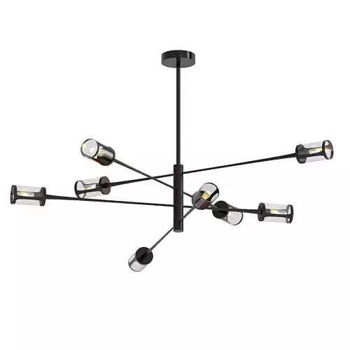 SKELBY chandelier with six lights
