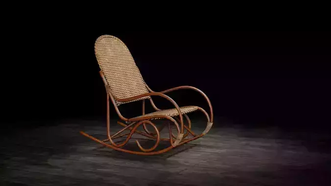 Animated Rocker Chair