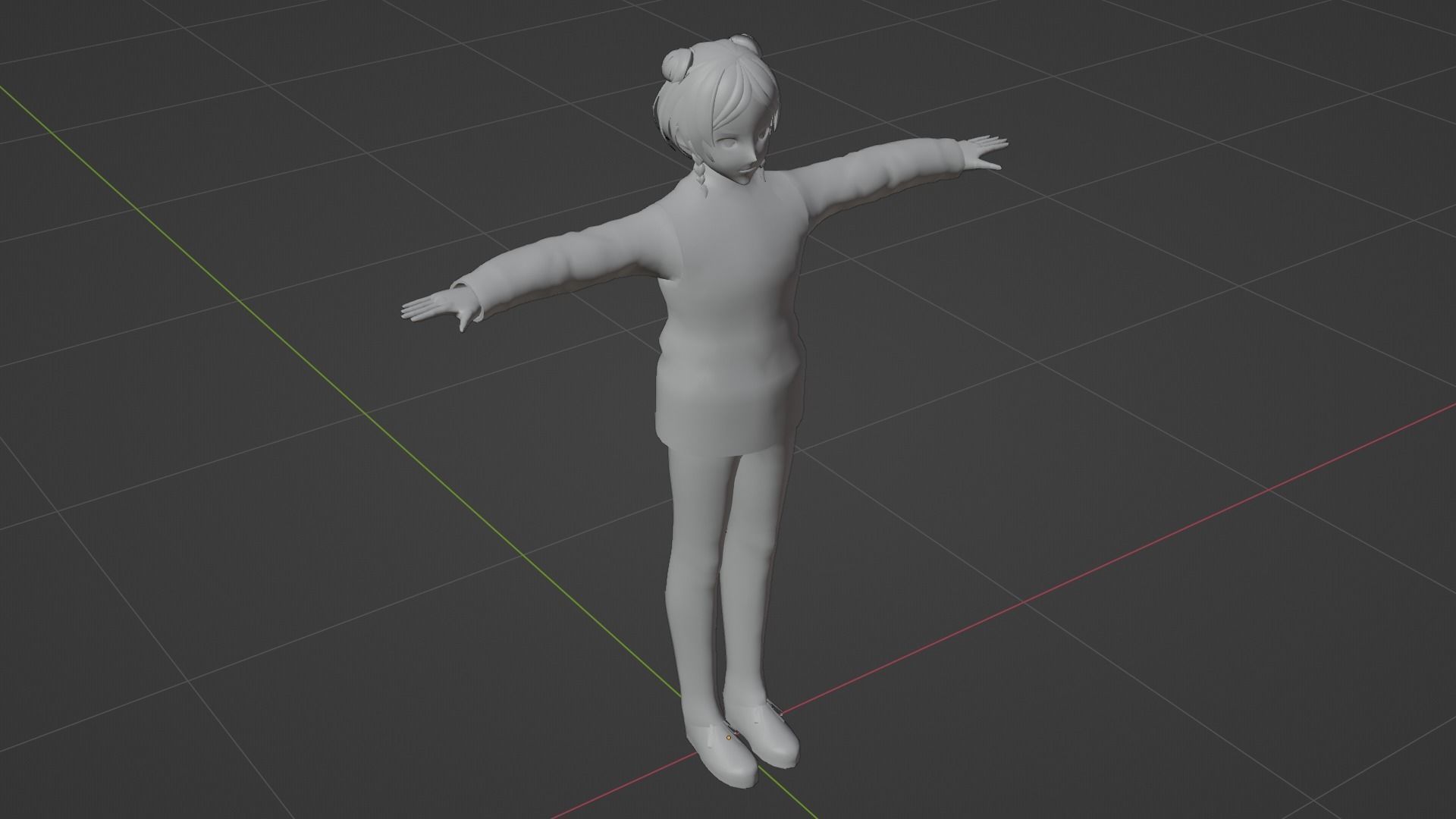 Squid Game - Player Low-poly 3D model_9