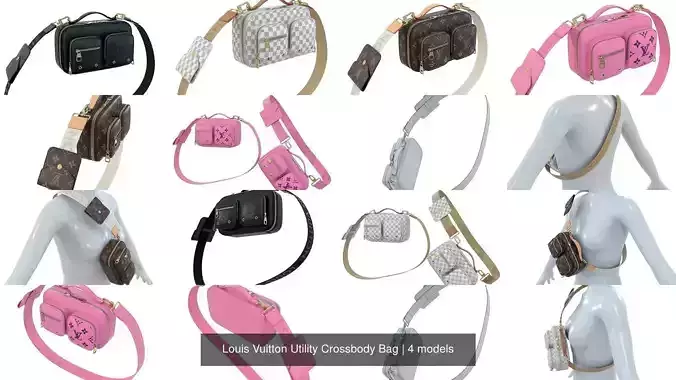 Louis Vuitton Utility Crossbody Bag