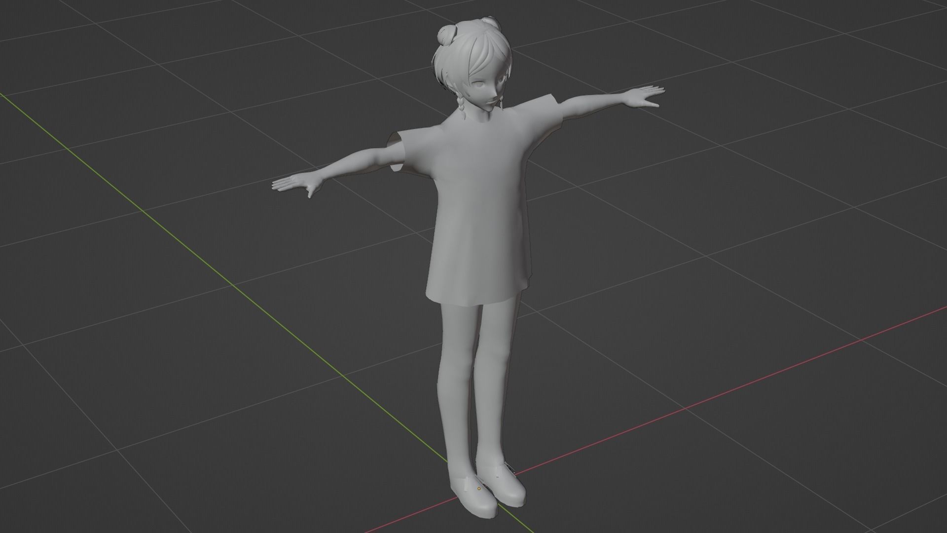 Squid Game - Player Low-poly 3D model_9