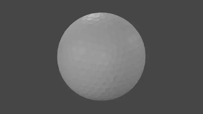 Golf Ball 3D Model