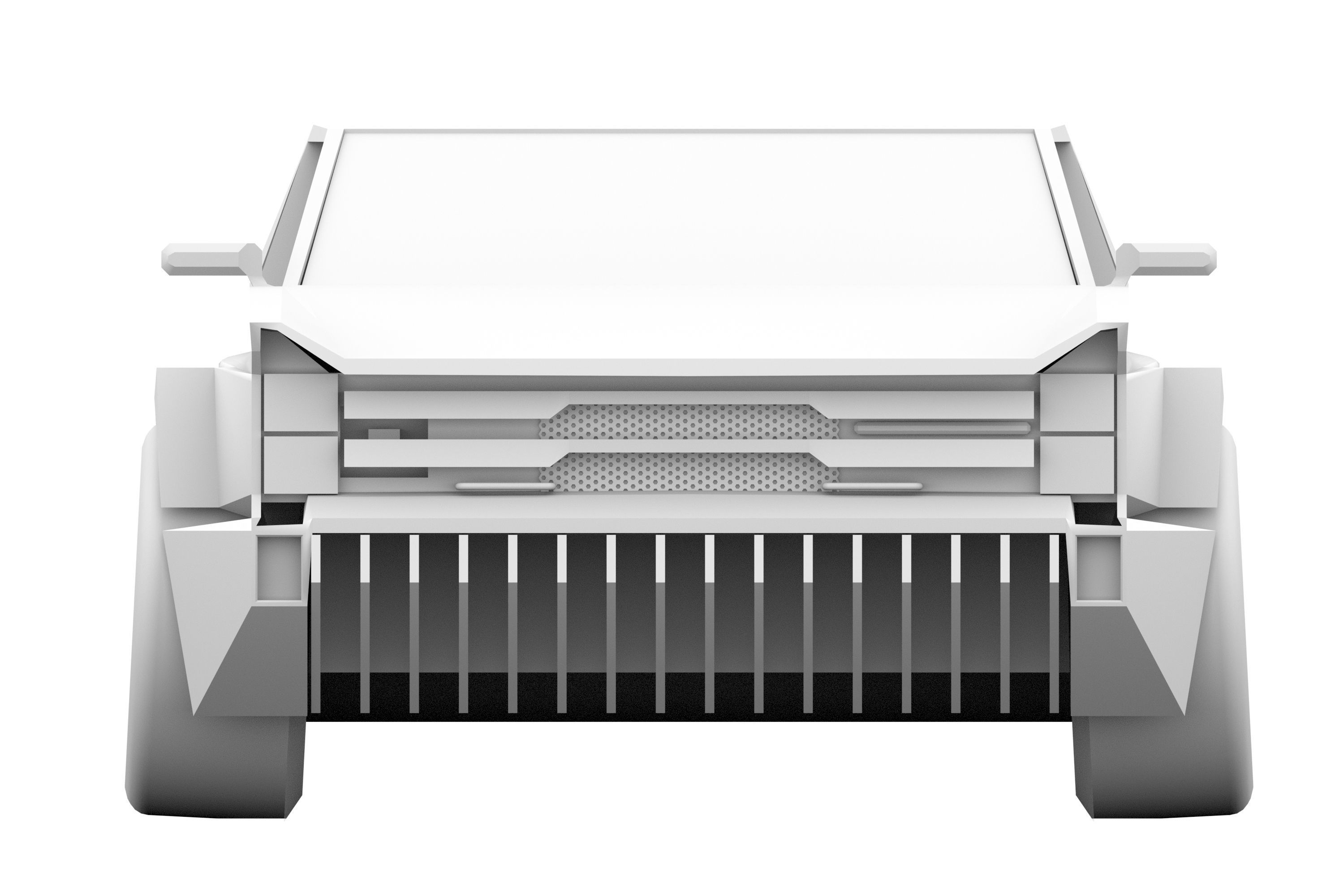 Muscle Car Lowpoly Low-poly 3D model_33