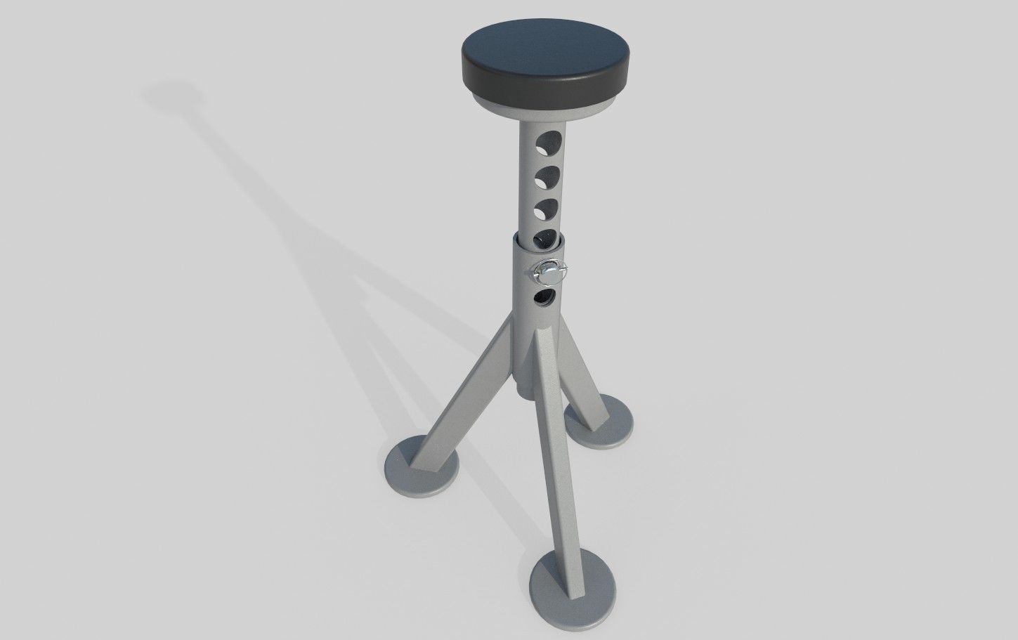 Jack Stand M5 Low-poly 3D model_4