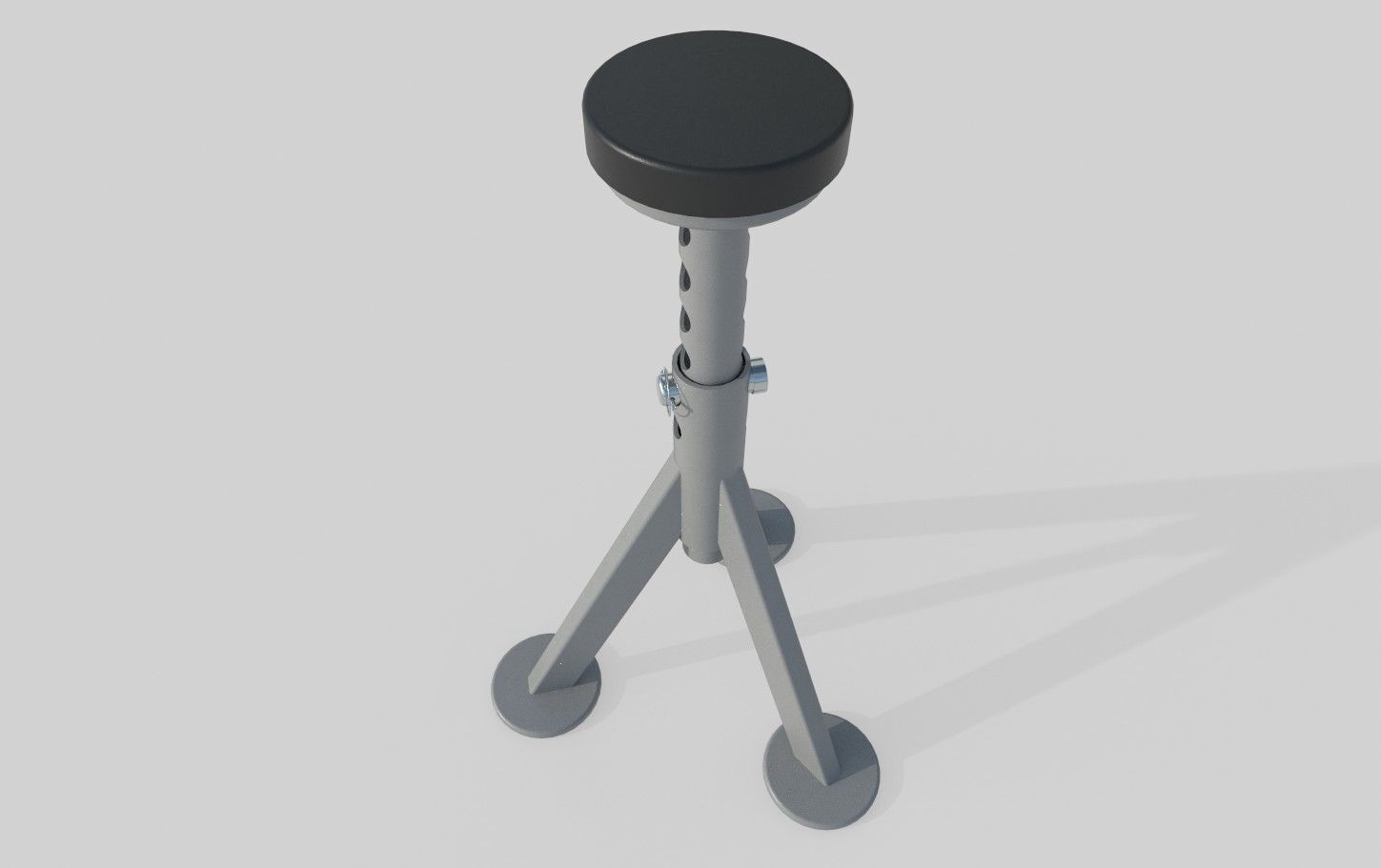 Jack Stand M5 Low-poly 3D model_19
