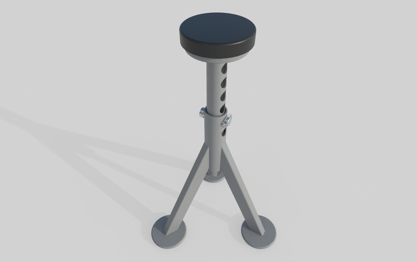 Jack Stand M5 Low-poly 3D model_9
