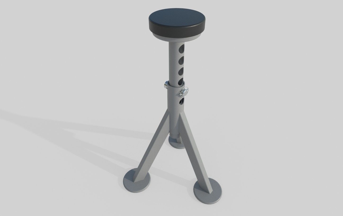 Jack Stand M5 Low-poly 3D model_16