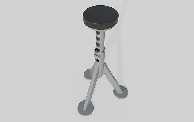 Jack Stand M5 Low-poly 3D model