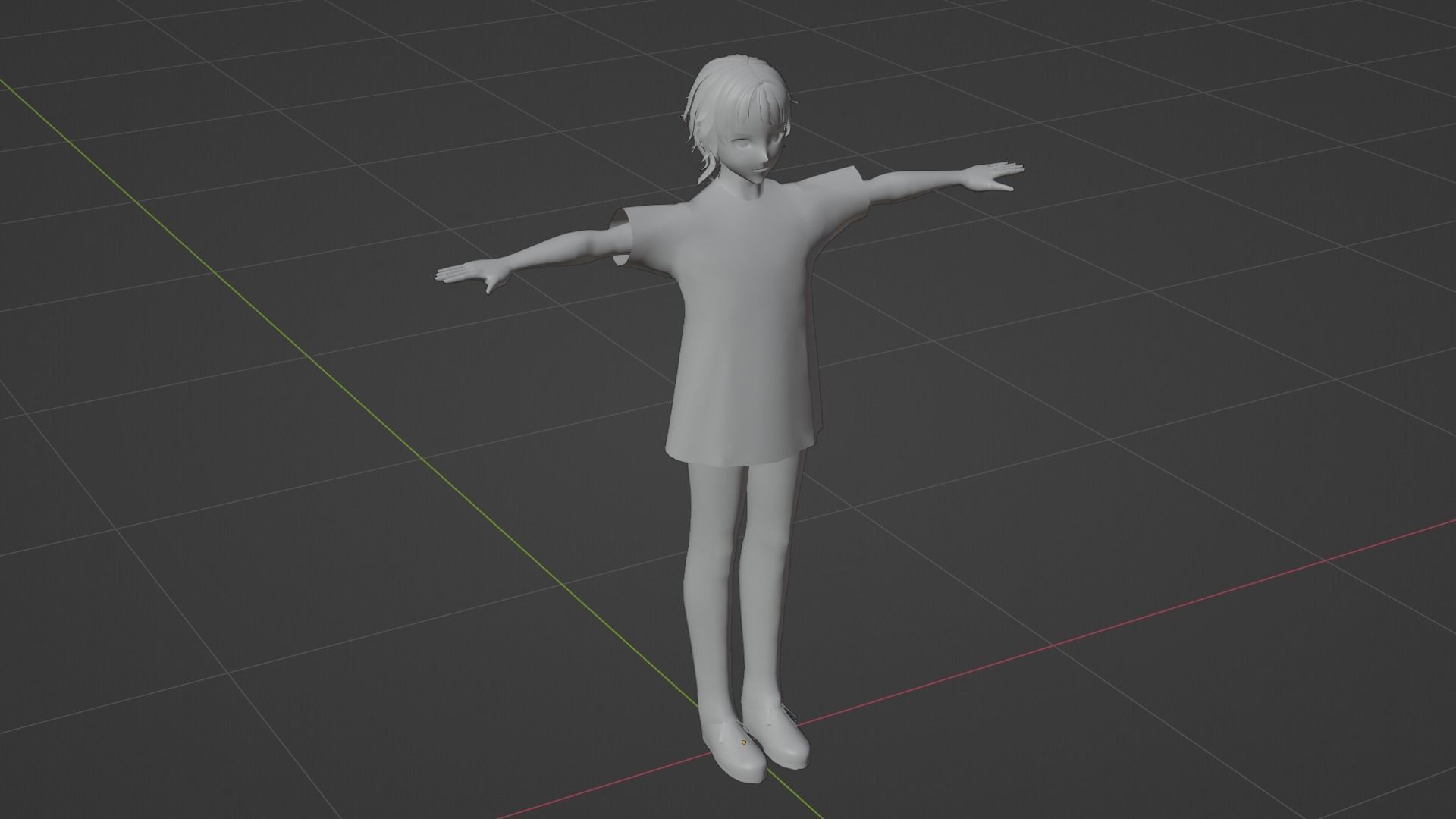 Squid Game - Player Low-poly 3D model_9