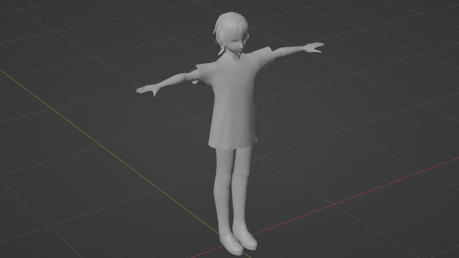 Squid Game - Player Low-poly 3D model_9