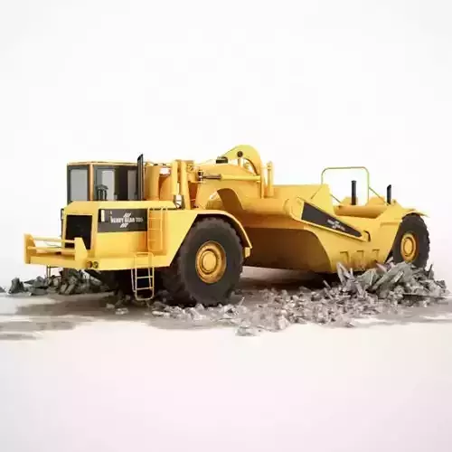 Yellow Construction Truck