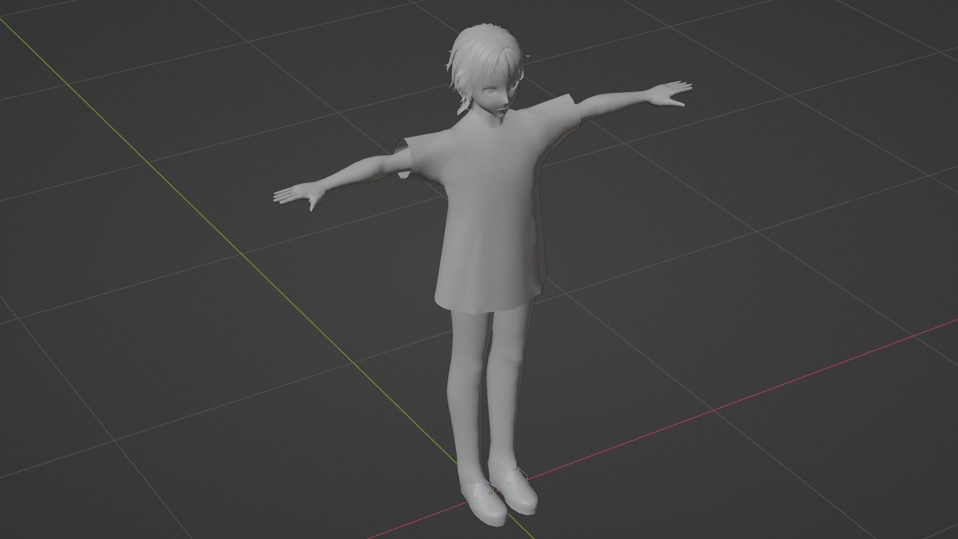 Squid Game - Player Low-poly 3D model_9