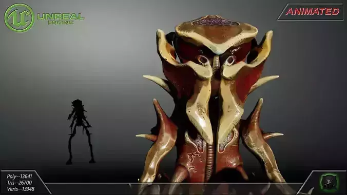 Alien Extraterrestrial Creature 07