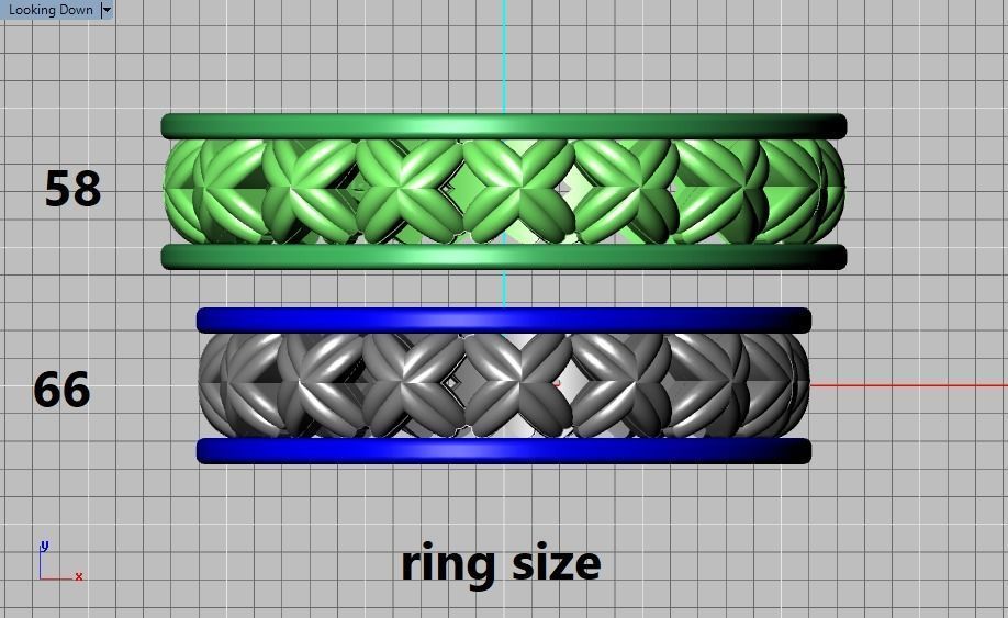 ring set 13 collection1 3D print model_23