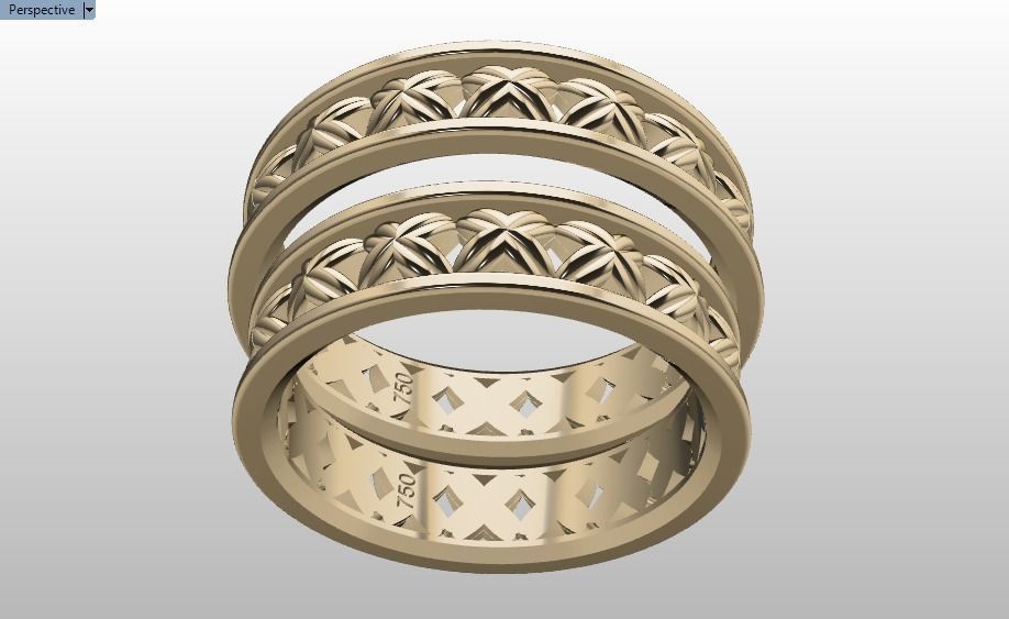 ring set 13 collection1 3D print model_31