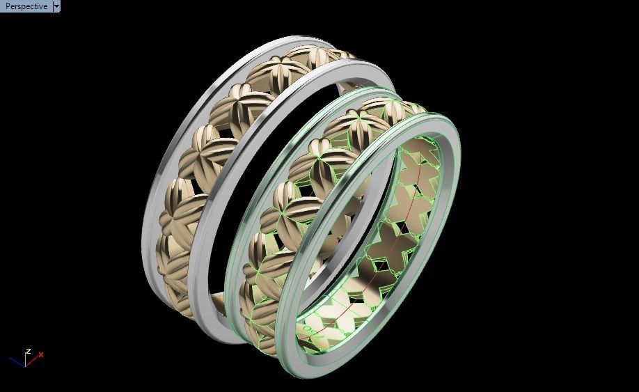 ring set 13 collection1 3D print model_22