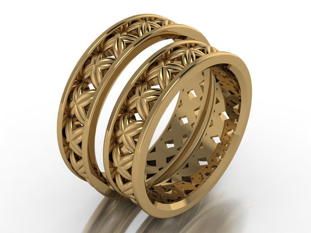 ring set 13 collection1 3D print model_36