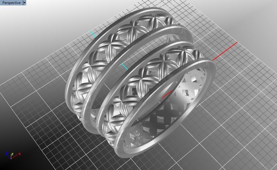 ring set 13 collection1 3D print model_35
