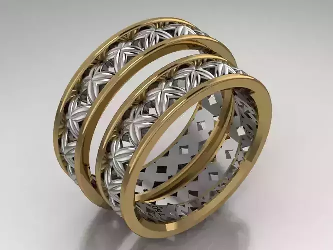 ring set 13 collection1 3D print model