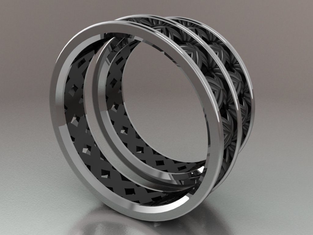 ring set 13 collection1 3D print model_10