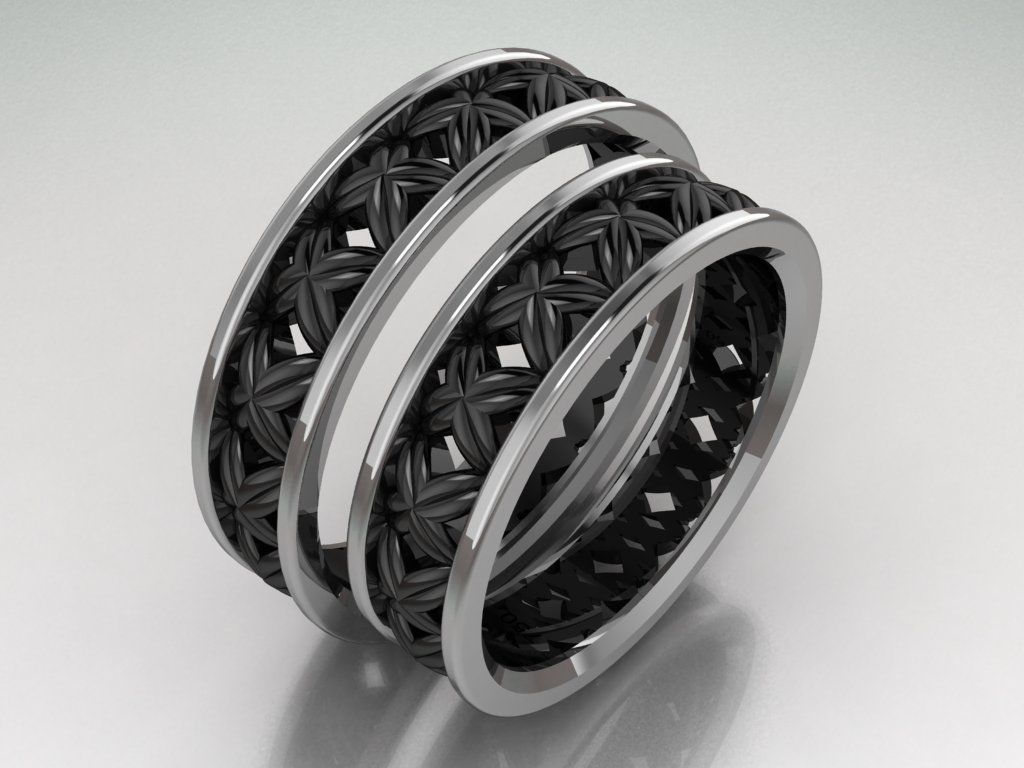 ring set 13 collection1 3D print model_11