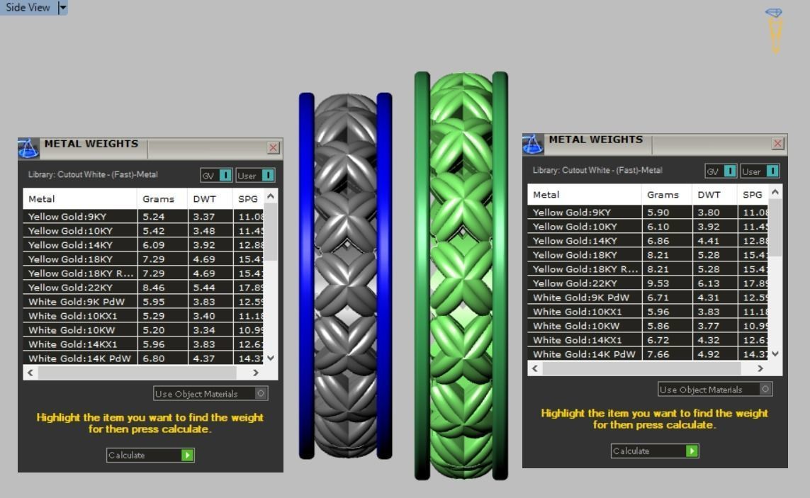 ring set 13 collection1 3D print model_8