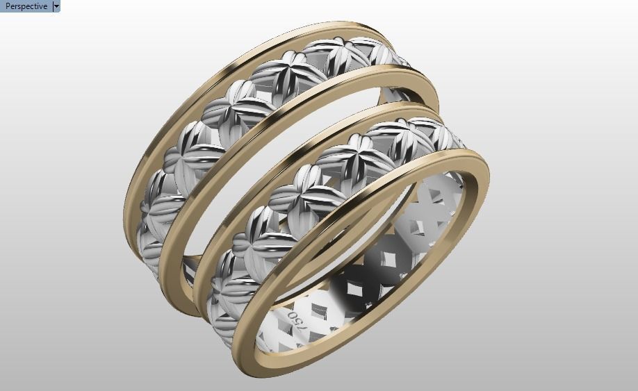 ring set 13 collection1 3D print model_25