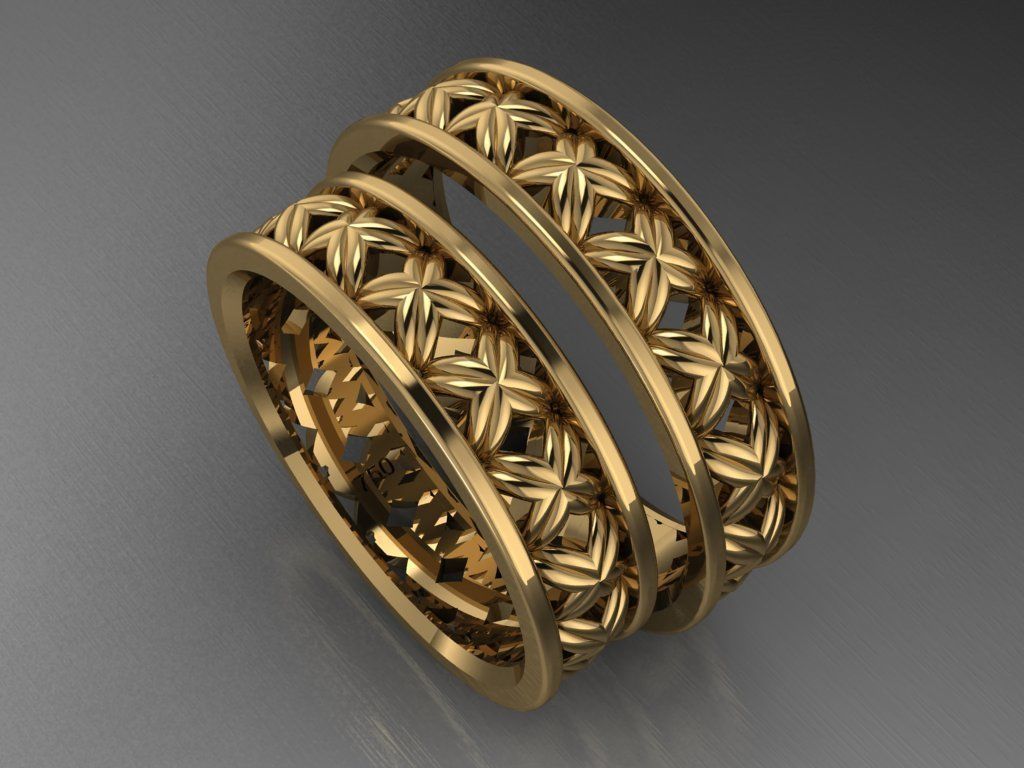 ring set 13 collection1 3D print model_18