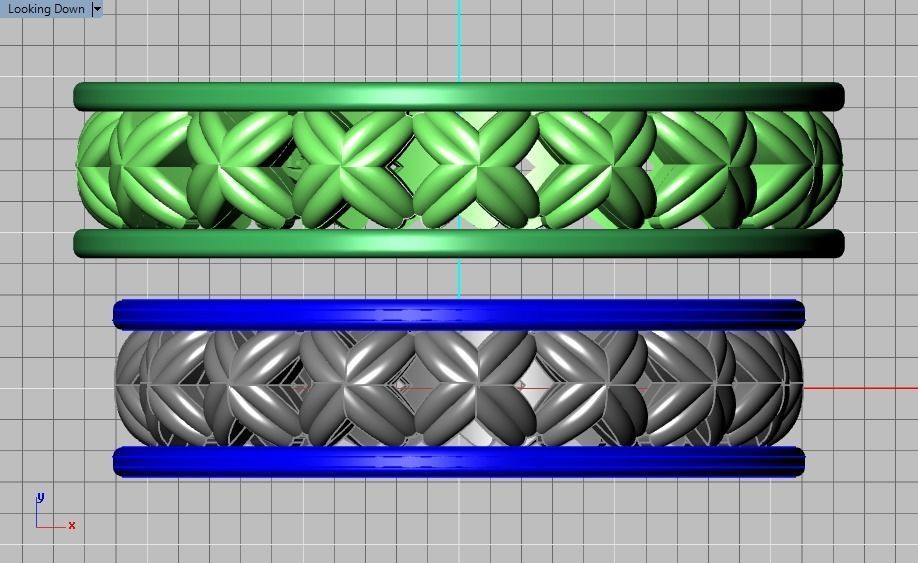 ring set 13 collection1 3D print model_33