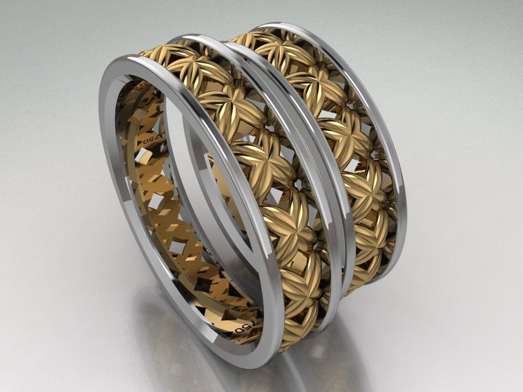 ring set 13 collection1 3D print model_3