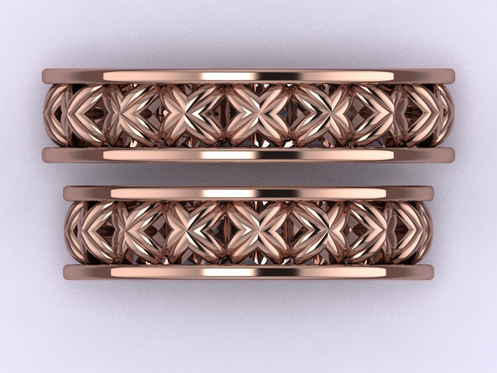 ring set 13 collection1 3D print model_5