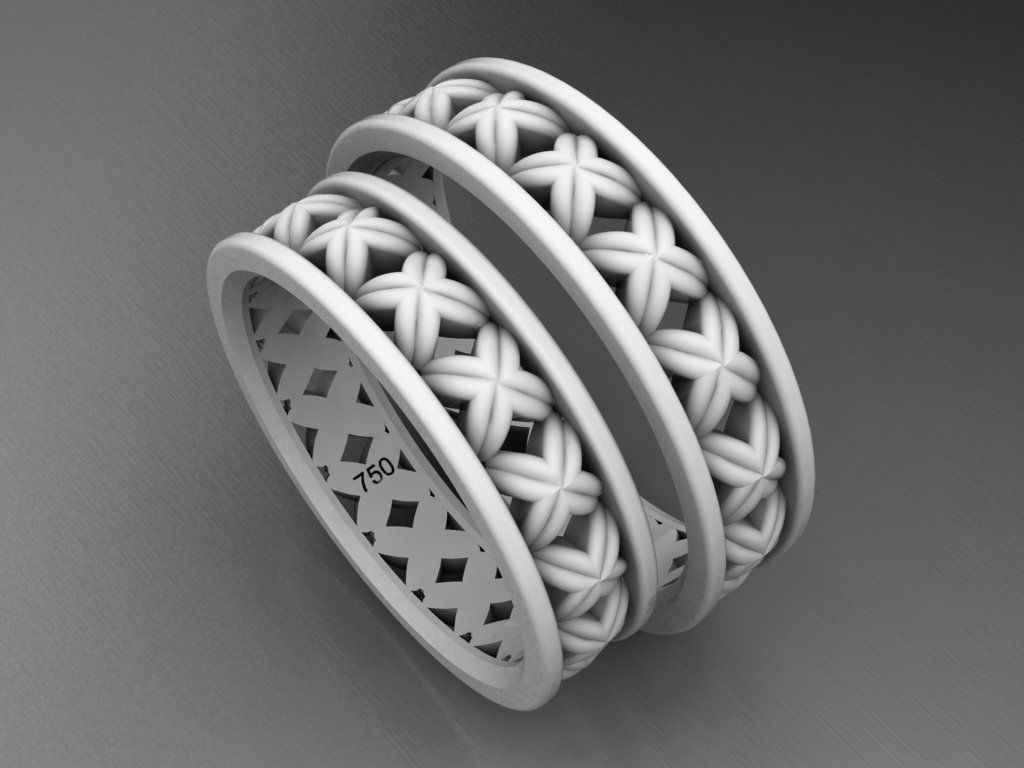 ring set 13 collection1 3D print model_4