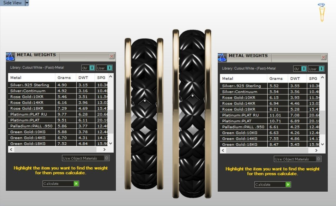 ring set 13 collection1 3D print model_9