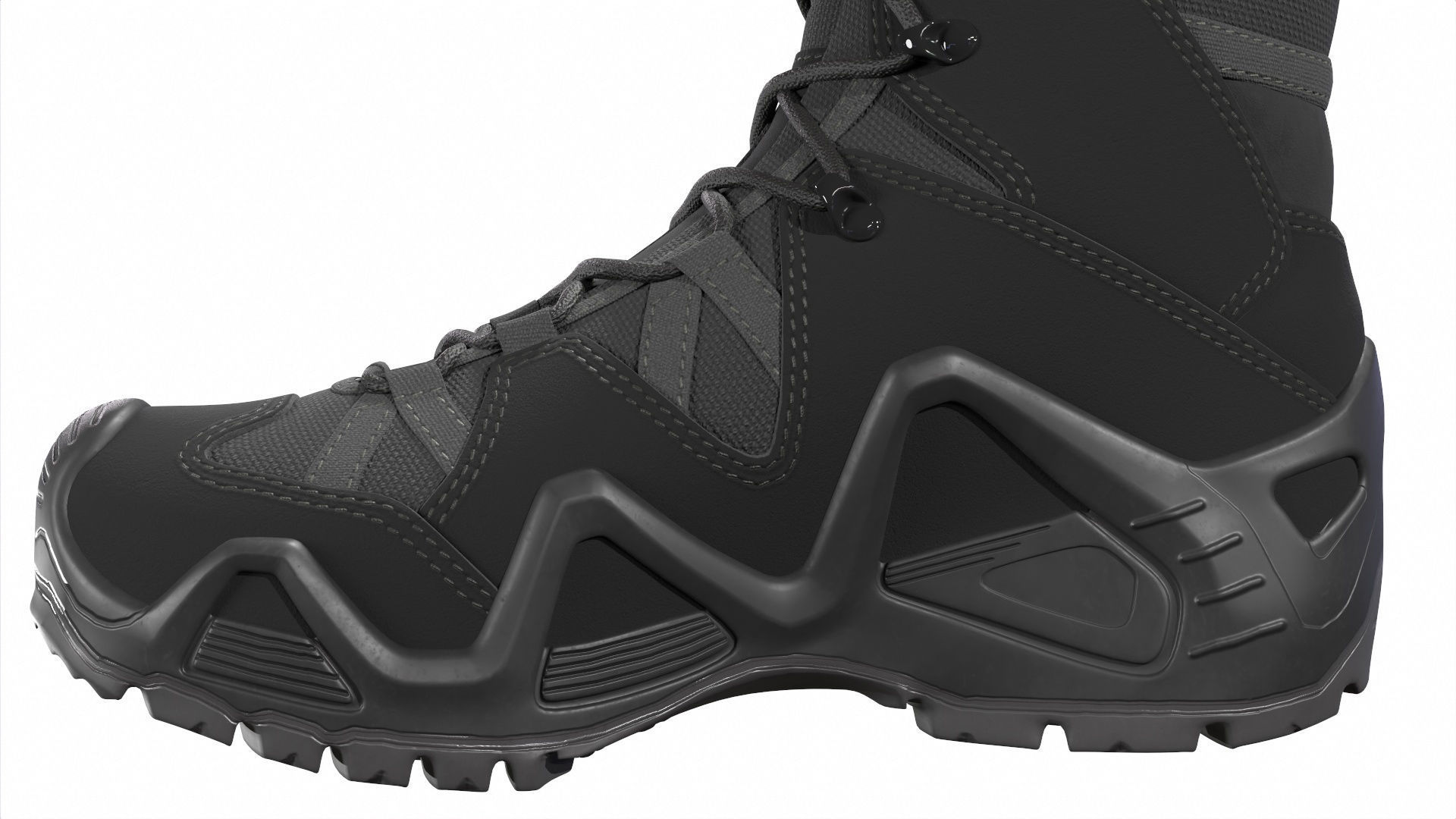 Military Boots Collection 3D model_22